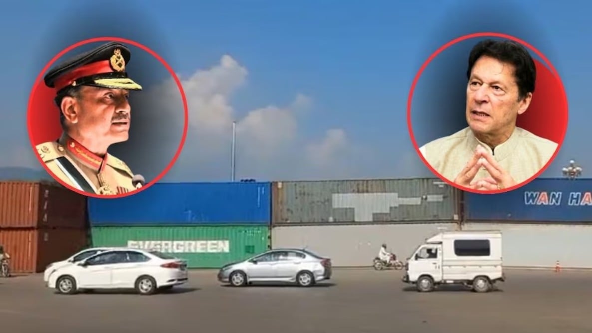 PTI की प्रस्तावित मार्च से पहले PAK सरकार के हाथ पांव फूले, इस्लामाबाद कि की किलेबंदी, धारा 144 हुआ लागू