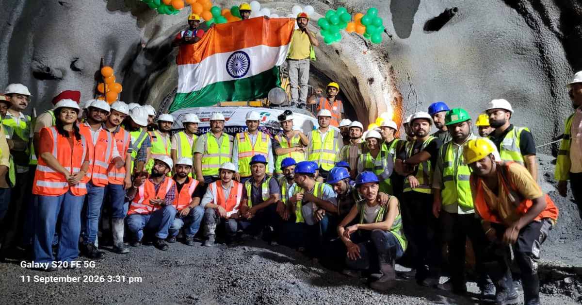 पहाड़ का सीना चीरकर निकली रेल की राह, हिमालय में ट्रेन कनेक्टिविटी का बड़ा पड़ाव, ऋषिकेश-कर्णप्रयाग रेल परियोजना में 41वें टनल का ब्रेकथ्रू पूरा