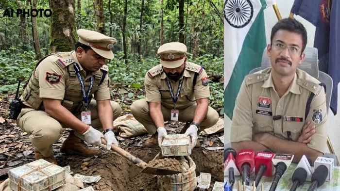 माओवादी डंप से बरामद 20 लाख रुपए को आपस में बांटने का आरोप, जांच के घेरे में दो तत्कालीन डीएसपी, जानिए एसपी ने क्या कहा…