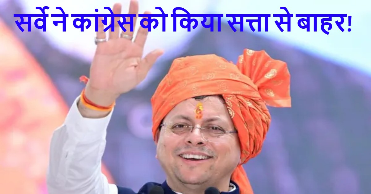 2027 से पहले धामी का दम! ग्राउंड सर्वे में BJP को 54 सीटें, कांग्रेस 14 पर सिमटी
