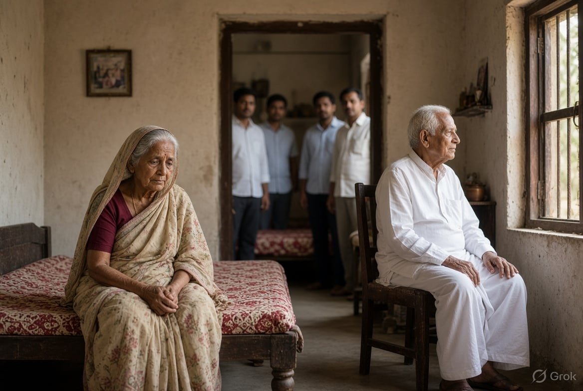 60 साल का रिश्ता बेटों ने बांट दिया! मां-पिता अलग हुए तो 80 की उम्र में मां ने मांगा तलाक