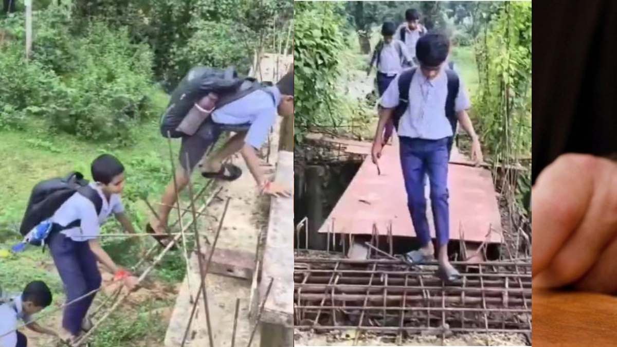 6 सालों से पुल का निर्माण अधूरा, जान जोखिम में डाल स्कूल जा रहे बच्चे, इदरीस गांधी ने मुख्यमंत्री को लिखा पत्र