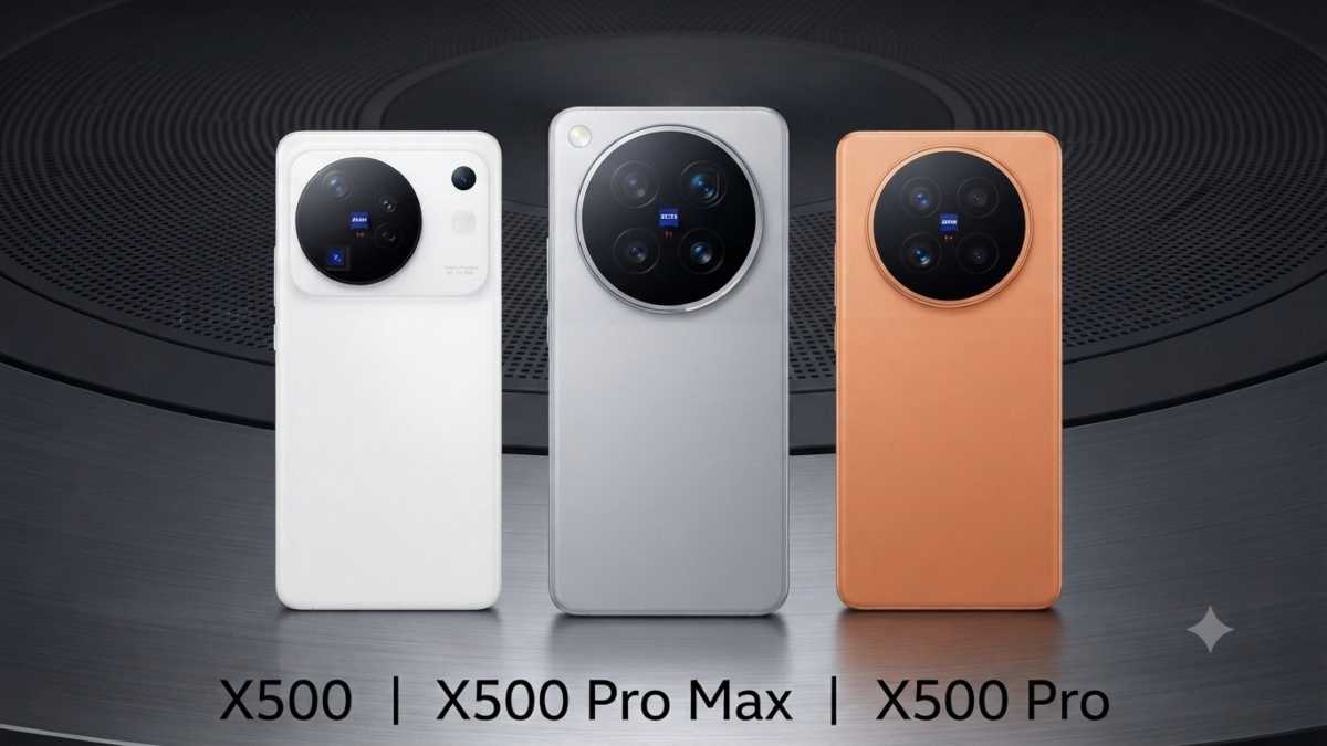 Vivo X500 सीरीज लॉन्च, 2nm चिपसेट और 8000mAh बैटरी ने खींचा ध्यान, जानें तीनों नए मॉडल्स के फीचर्स और दाम