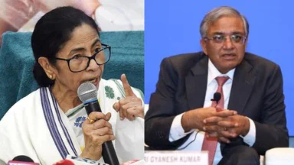 INDIA ब्लॉक की बैठक के बाद ममता बनर्जी ने CEC को ‘डाकू’ कहा, बोली- चुनावी प्रक्रिया में ”वोट चोरी” की गई
