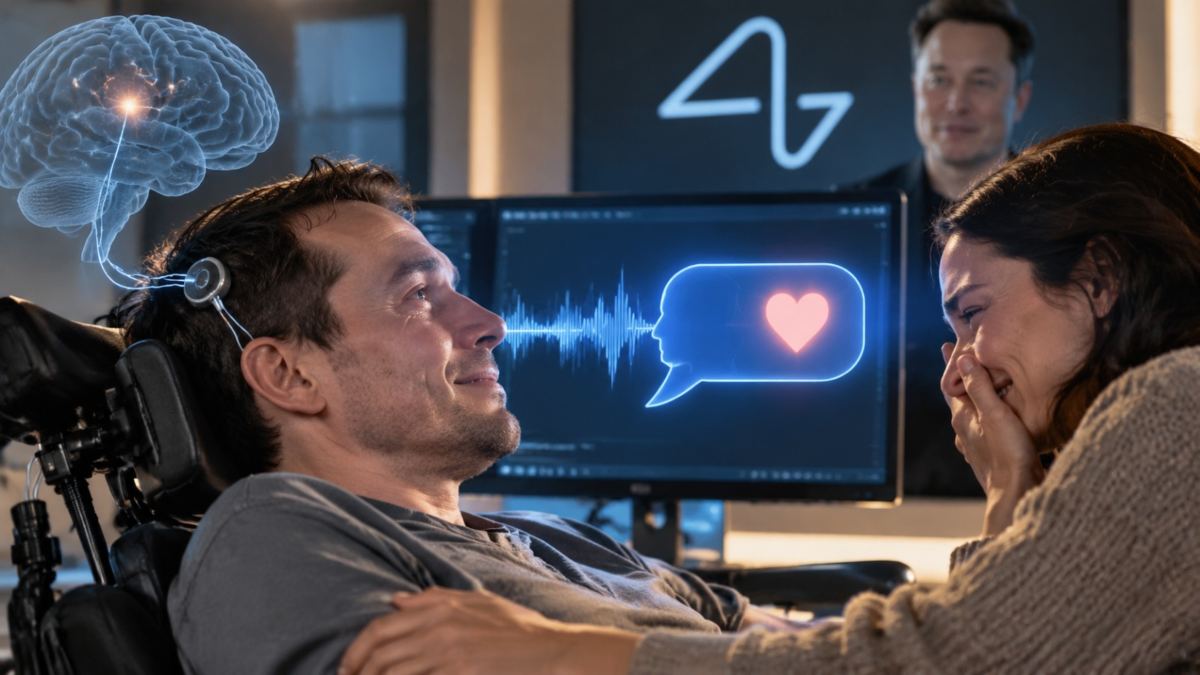 Elon Musk की Neuralink का नया कमाल! गूंगे शख्स ने दिमाग से कहा ‘I Love You’, वीडियो ने मचाई हलचल