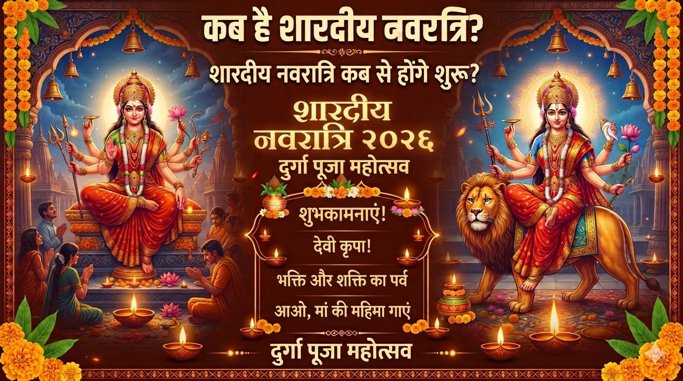 क्या इस बार 9 की जगह 8 दिन की होगी नवरात्रि? जानें कब से शुरू होंगे मां दुर्गा के नौ रूपों के व्रत