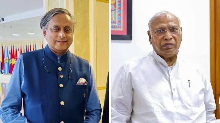 Shashi Tharoor पर Mallikarjun Kharge का तंज, बोले- ‘सिर्फ अंग्रेजी अखबारों में लेख मत लिखिएगा’, CWC बैठक में लगे ठहाके