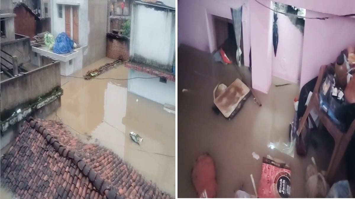 नदी के जलस्तर ने बढ़ाई चिंता: गरीबों के आशियानों में घुसा पानी, कई इलाकों में जलभराव की स्थिति