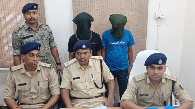 जामताड़ा में साइबर ठगी के खिलाफ पुलिस का शिकंजा, चरकापहाड़ी मोड़ से दो युवक गिरफ्तार