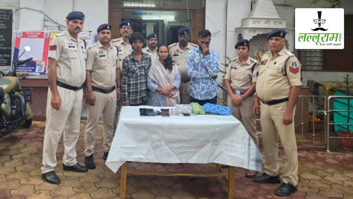 नशे के खिलाफ पुलिस की बड़ी कार्रवाई: 70 ग्राम हेरोइन सोने-चांदी के आभूषण समेत 29.23 लाख का माल जब्त, महिला समेत 3 गिरफ्तार, 2 नाबालिग भी पकड़े गए
