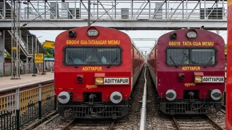 यात्रियों के लिए जरूरी खबर: 24 सितंबर तक टाटानगर नहीं जाएंगी ये 4 MEMU ट्रेनें, आदित्यपुर बनेगा टर्मिनल