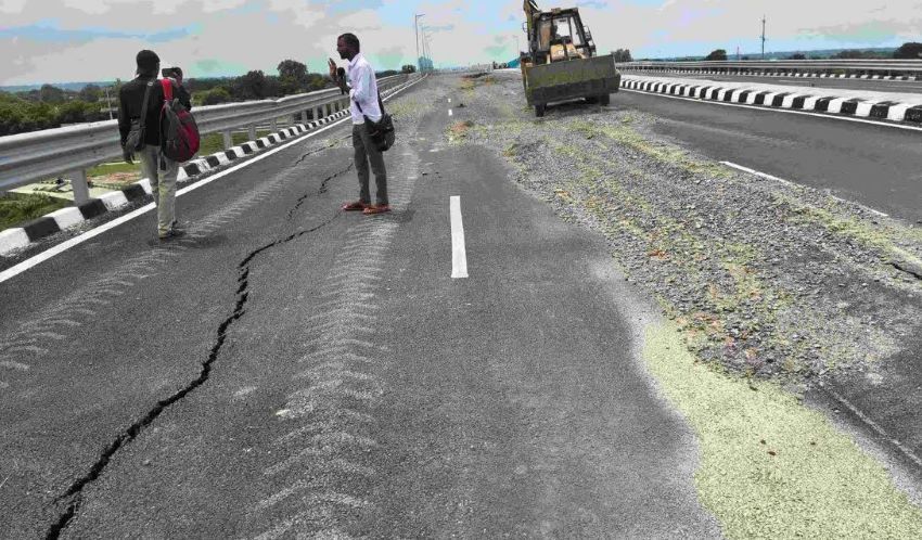 जनता की गाढ़ी कमाई पर ठेकेदारों का डाका? उद्घाटन से पहले ही गर्त में समाया ₹4400 करोड़ का राम वन गमन पथ