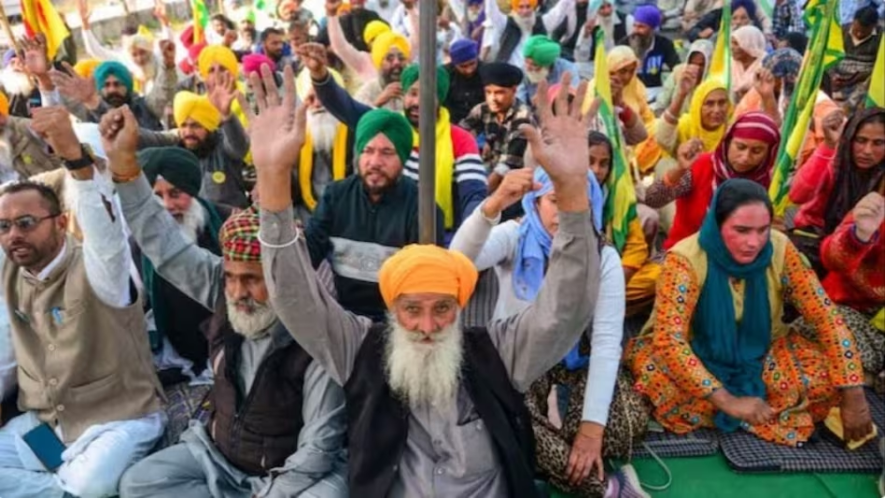 चंडीगढ़ बॉर्डर पर किसानों का डेरा, 32 जत्थेबंदियों का प्रदर्शन; मांगें पूरी नहीं हुईं तो 7 सितंबर के बाद बढ़ सकता है आंदोलन