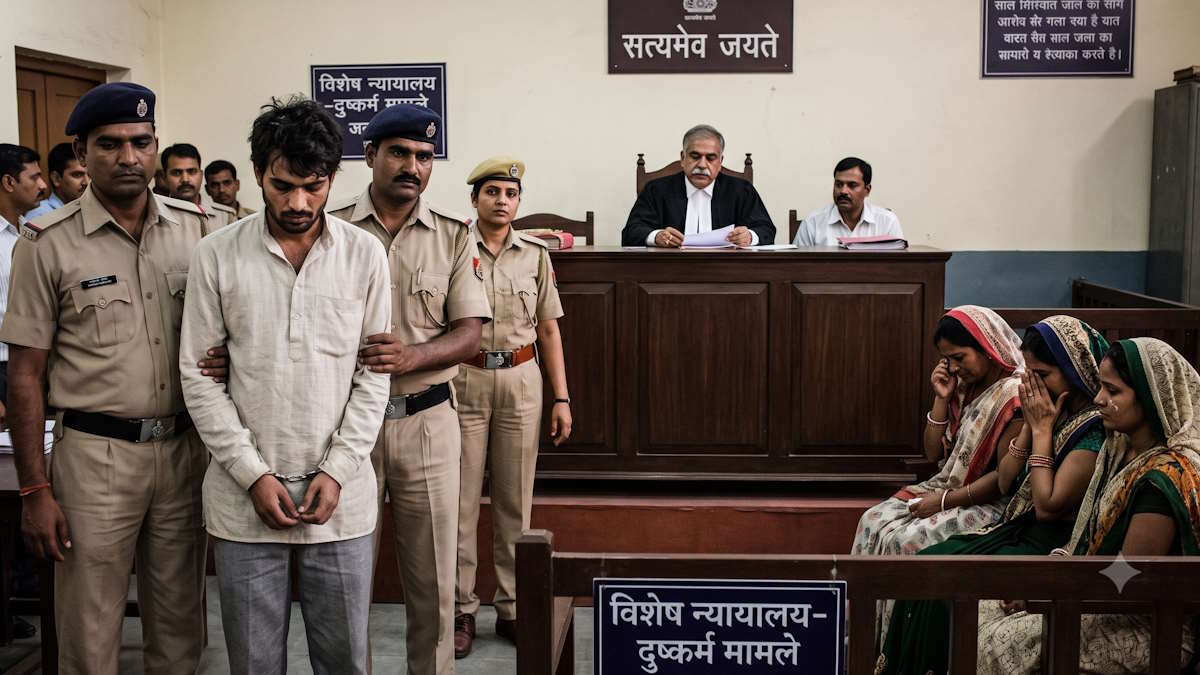 दो नाबालिग सगी बहनों को शादी का झांसा देकर किया दुष्कर्म, न्यायालय ने सुनाई आजीवन कारावास की सजा