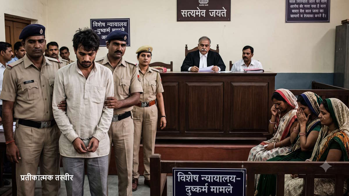 शादी का झांसा देकर दो नाबालिग सगी बहनों से दुष्कर्म, न्यायालय ने युवक को सुनाई आजीवन कारावास की सजा