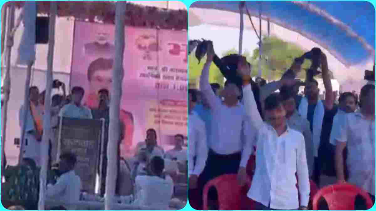 ज्योतिरादित्य सिंधिया के कार्यक्रम में काले झंडे दिखाने पर 2 गुटों में विवाद, कांग्रेस ने बताया गुटबाजी, मंत्री कुशवाहा ने कही ये बड़ी बात