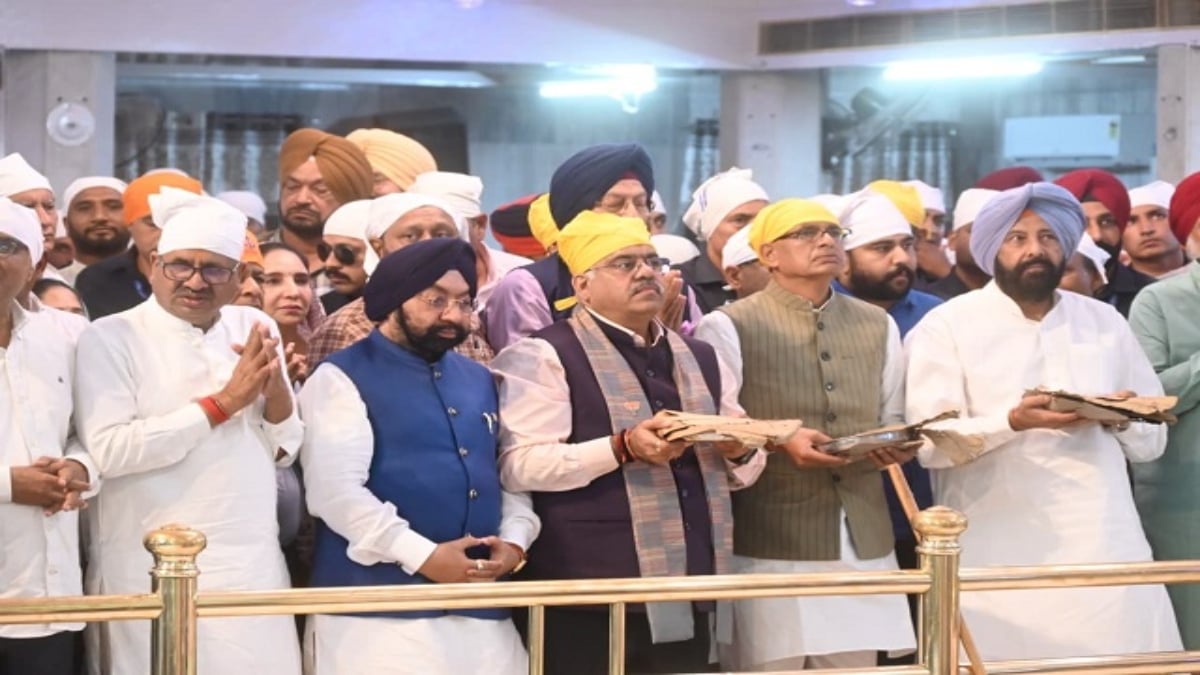 केंद्रीय मंत्री शिवराज सिंह ने तख्त श्री दमदमा साहिब में टेका माथा, कहा- पंजाब को अब हर हाल में नशामुक्त बनाना है