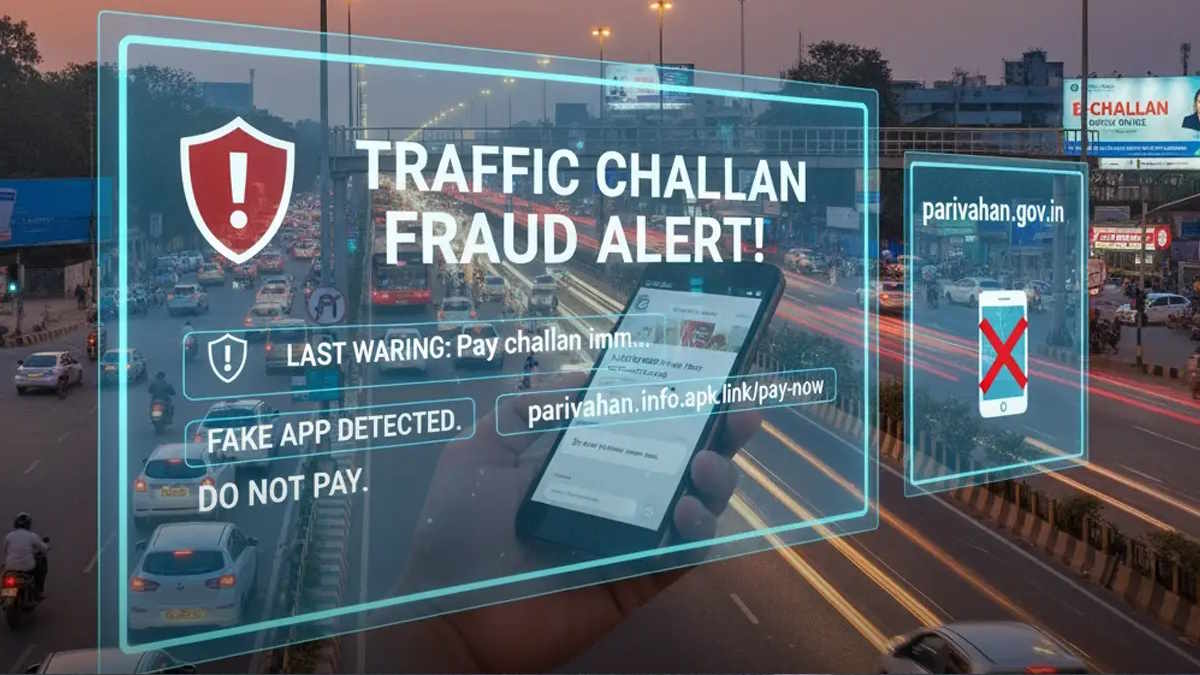ई-चालान को लेकर WhatsApp पर फर्जी मैसेज से रहें सावधान, राज्य परिवहन प्राधिकरण ने दी चेतावनी…