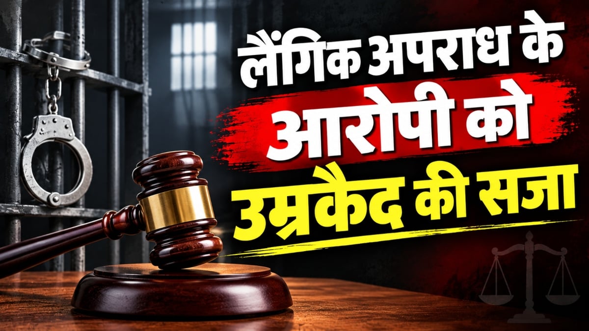बच्ची से लैंगिक अपराध का मामला: आरोपी को कोर्ट ने सुनाई उम्रकैद की सजा