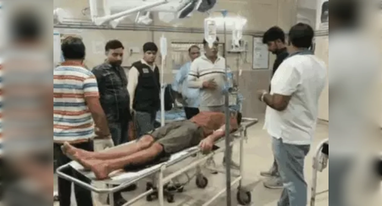 खरकिया की रेंज रोवर पर चली थीं गोलियां, अब STF मुठभेड़ में बदमाश घायल