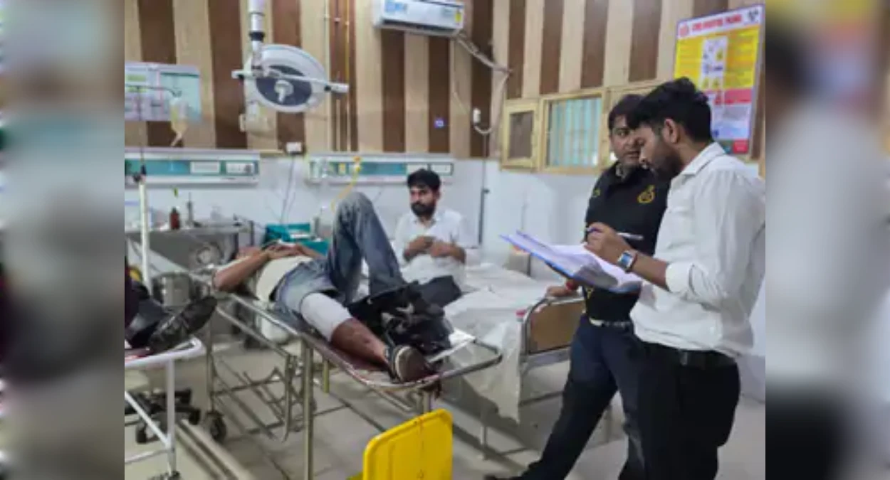 चंडीगढ़ से कार लूटकर भागे 4 बदमाश, पलवल में पुलिस मुठभेड़ में 2 को लगी गोली