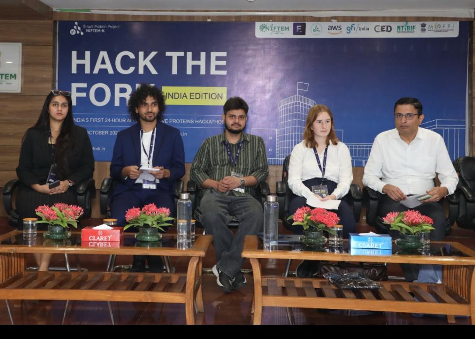 निफ्टेम-कुंडली में देश का पहला AI फूड टेक हैकाथॉन संपन्न, 10 राज्यों के युवा शामिल