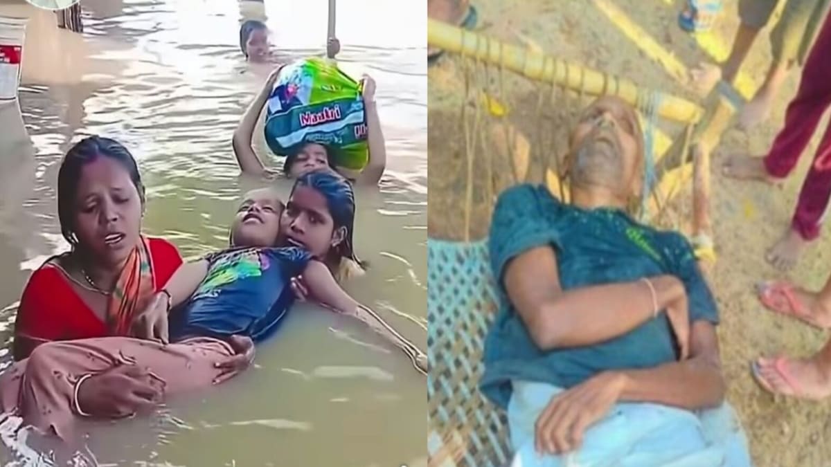 सारण में दो अलग-अलग हादसे, राहत सामग्री गिरने से एक की मौत, तो स्नान के दौरान बच्ची डूबी