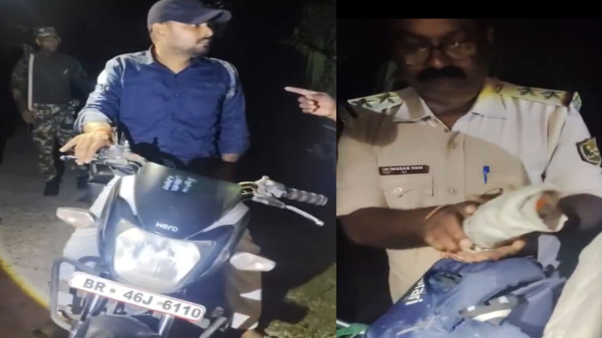 जमुई के गिद्धौर में पुलिस की बड़ी कार्रवाई, 19 बोतल विदेशी शराब के साथ दो तस्कर गिरफ्तार