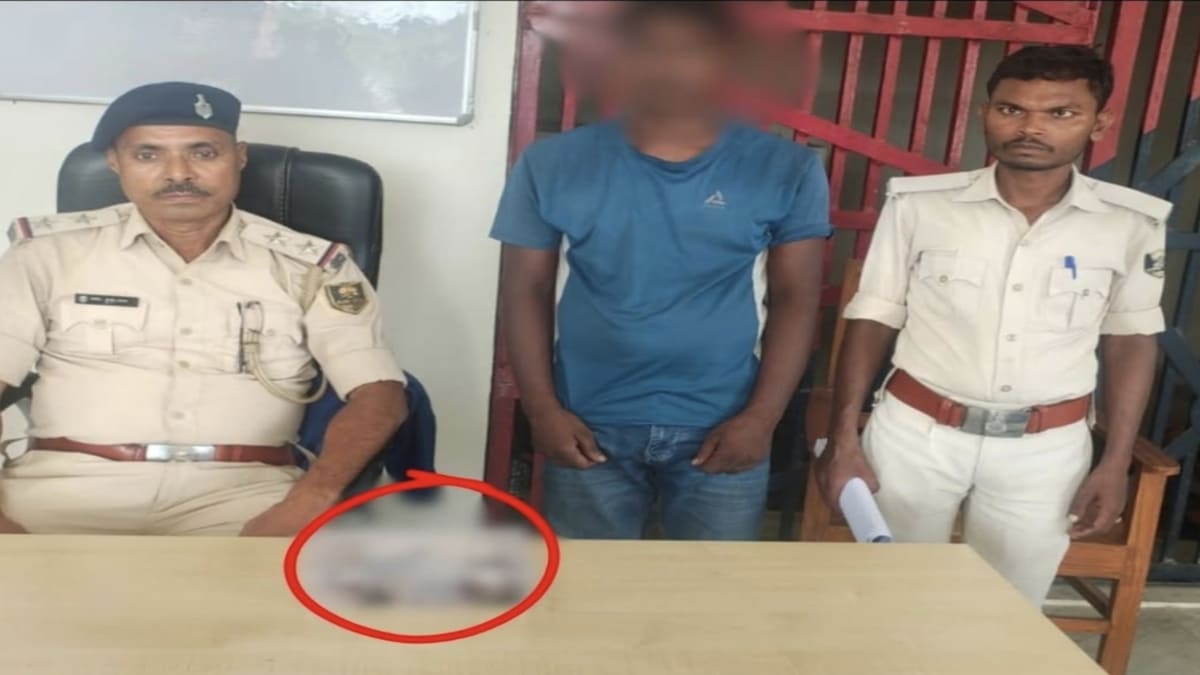 रिवाल्वर तानकर जान से मारने की धमकी देने वाला आरोपी गिरफ्तार