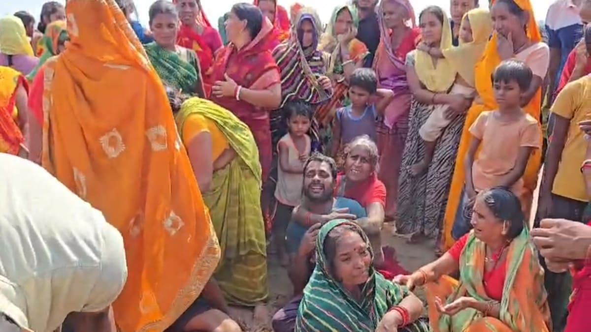 भोजपुर में तीन बच्चों समेत चार लोगों की डूबने से मौत, एक दूसरे को बचाने में सभी डूबे