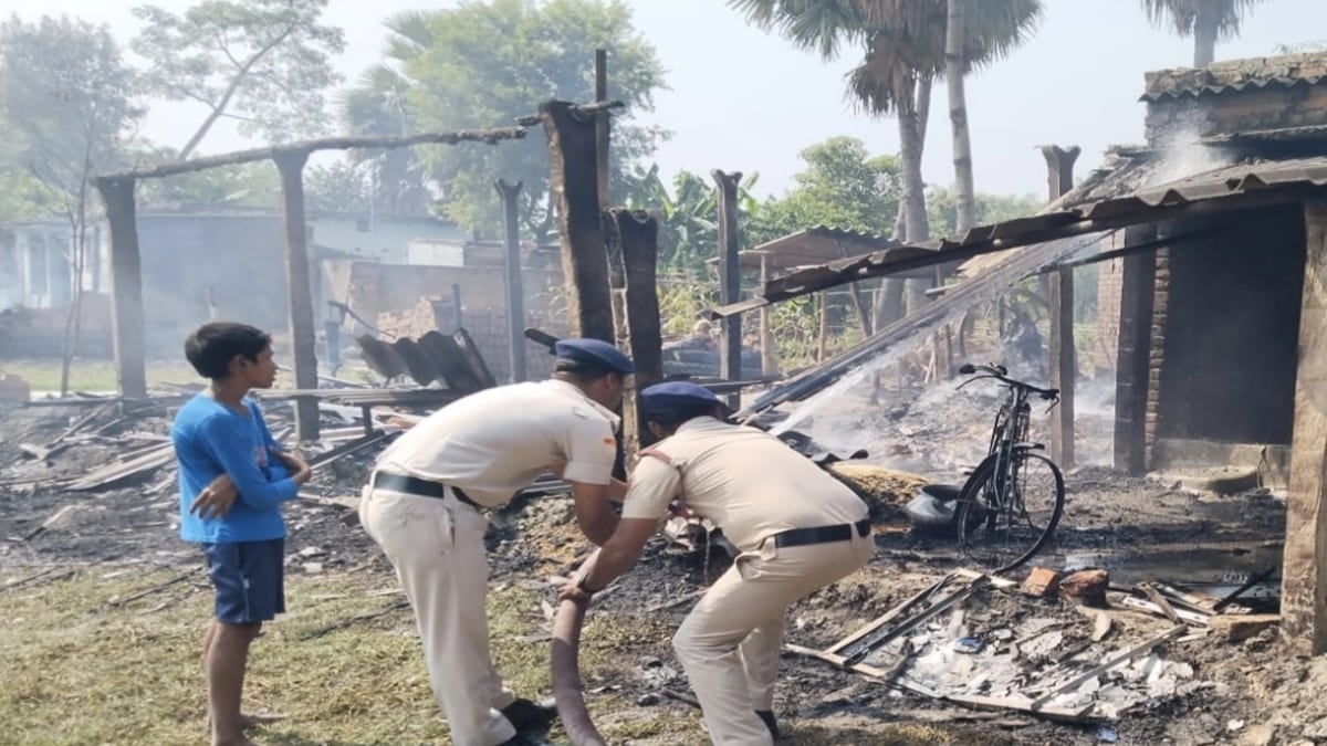 मुजफ्फरपुर में मॉब लिंचिंग, बाइक की टक्कर से शुरू हुआ विवाद, आगजनी के बाद गांव में भारी तनाव