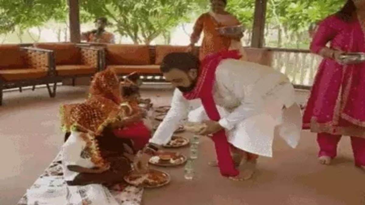 महानवमी पर उमड़ा आस्था का सैलाब, पंडालों में भीड़, सीएम सम्राट चौधरी ने खुद परोसा कन्याओं को भोजन