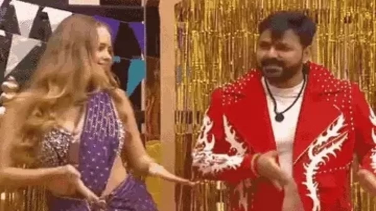 हीरोइन का हाथ पकड़ने में कांपते थे पवन सिंह के हाथ! अब शो में विदेशी हसीना संग ठुमके और अक्षरा से माफी पर बवाल