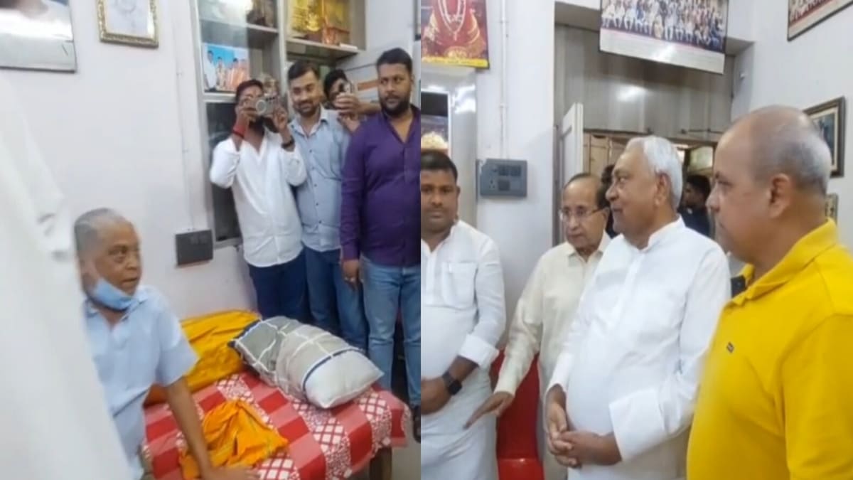 MLC प्रत्याशी नीरज से मिले पूर्व सीएम नीतीश कुमार, शुक्रवार को 8 सीटों पर तय होगी 150 उम्मीदवारों की किस्मत