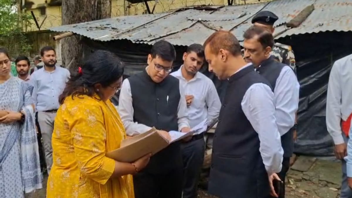 सिविल कोर्ट के नए भवन निर्माण पर जमीन विवाद, जिला जज ने किया स्थल निरीक्षण, अधिवक्ताओं के दावे से गरमाया मामला