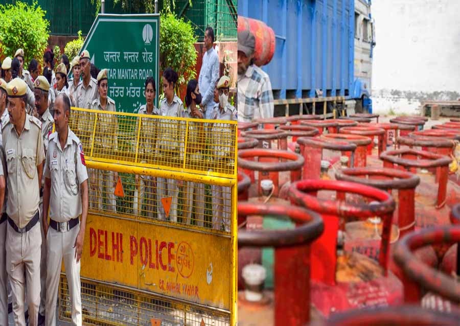 LPG डीलर्स का सरकार के खिलाफ विरोध, प्रदर्शन की अनुमति देने से दिल्ली पुलिस का इनकार