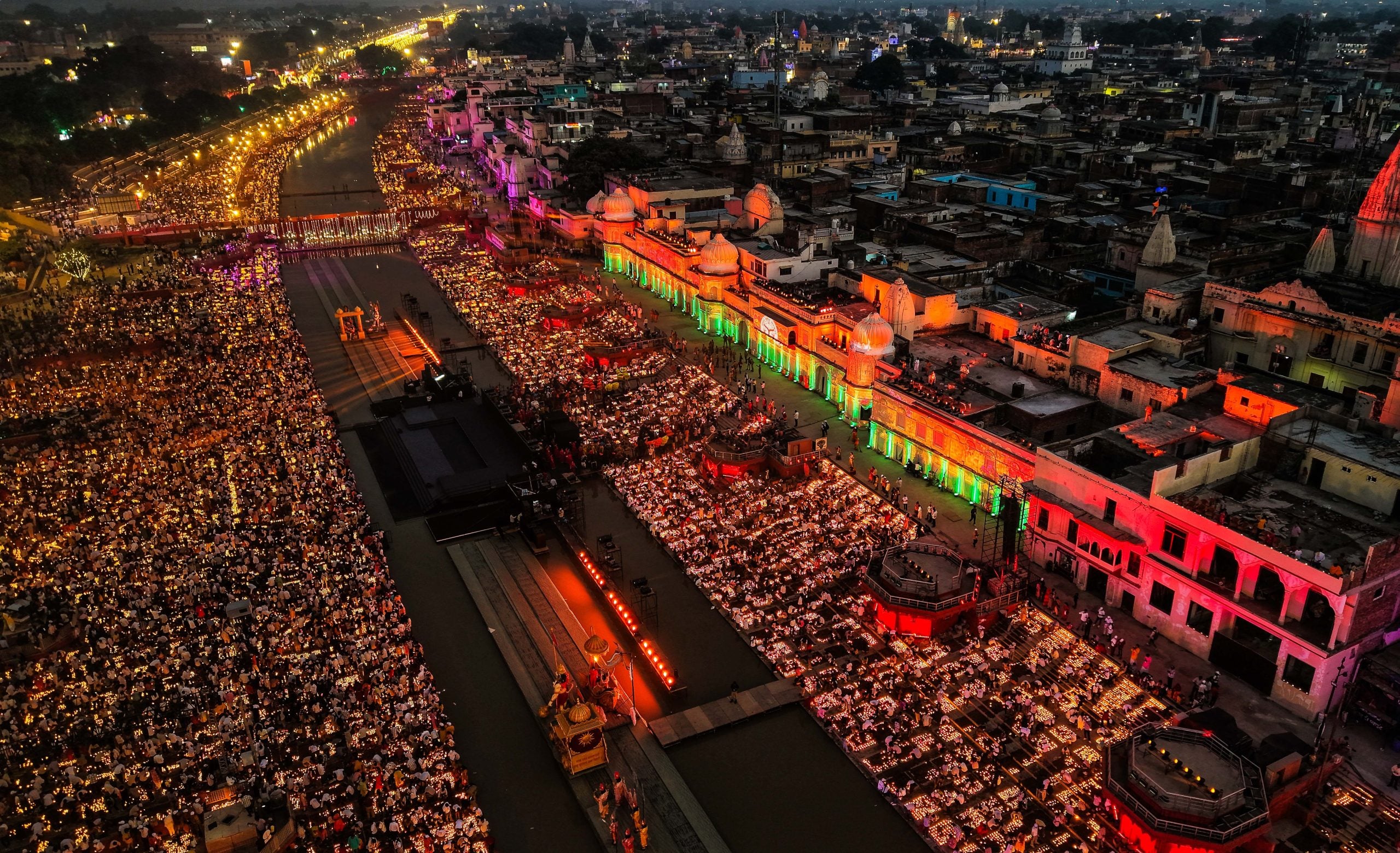 अयोध्या दीपोत्सव में 32 लाख दीये जलाने की तैयारी, 55 हजार लीटर तेल और 65 लाख बाती का इंतजाम