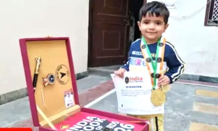 उम्र छोटी, कारनामे बड़े! 3 साल की परीशा ने दिखाया कमाल, India Book of Records में दर्ज हुआ नाम