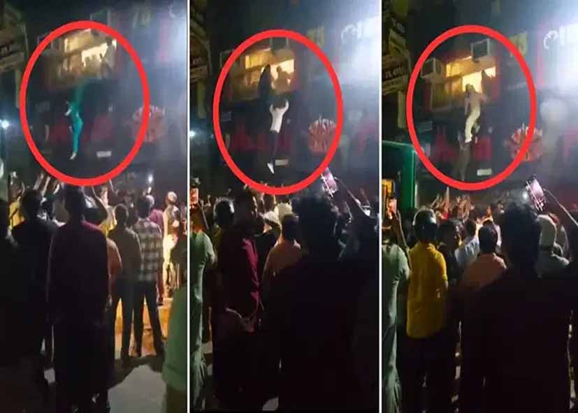 दिल्ली के रेस्टोरेंट में आग से हड़कंप, लोगों ने खिड़की से कूदकर बचाई जान