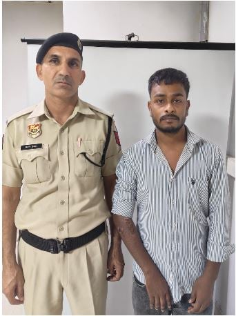 गुरुग्राम में बाइक चोरी के मामले में एक आरोपी गिरफ्तार, चोरी की बाइक बरामद