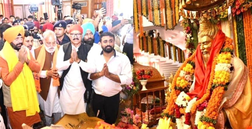 भगवान वाल्मीकि के दरबार में पहुंचे नायब सैनी, जानिए क्या कहा