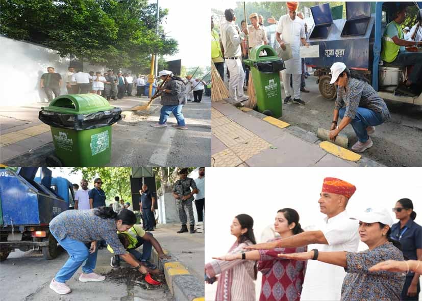 ‘एक दिन, एक घंटा, एक साथ’ अभियान, कमला नेहरू रिज में  CM रेखा गुप्ता ने किया श्रमदान