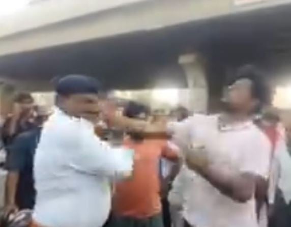 चौराहे पर ASI को थप्पड़! पुलिसकर्मी ने भी पलटकर जड़ा तमाचा, जानिए क्या है पूरा मामला