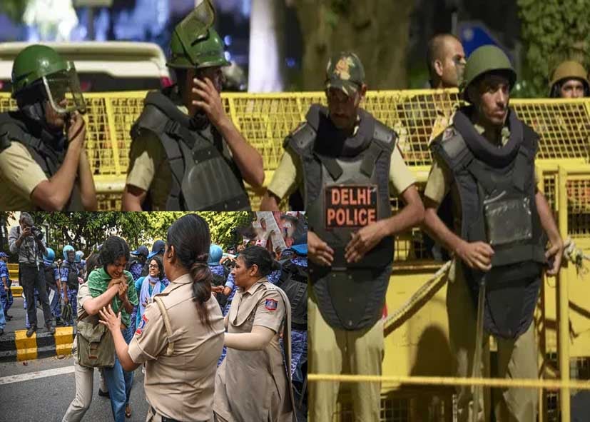दिल्ली पुलिस का दावा- दंगा भड़काना चाहता था नदीम, ‘प्रदर्शन में छेड़छाड़’ के आरोपों पर दी सफाई