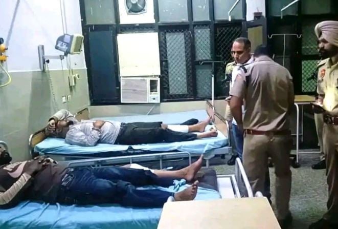 आधी रात को पंचकूला में एनकाउंटर! दो बदमाशों के पैर में लगी गोली, जिगाना और PX-30 पिस्टल बरामद