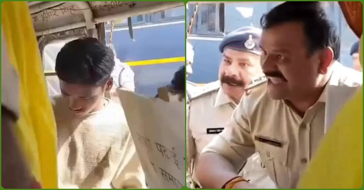 आदिवासी छात्रों से गाली-गलौज का मामला गरमाया! भोपाल में JAYS का प्रदर्शन, निलंबित TI पर FIR की मांग