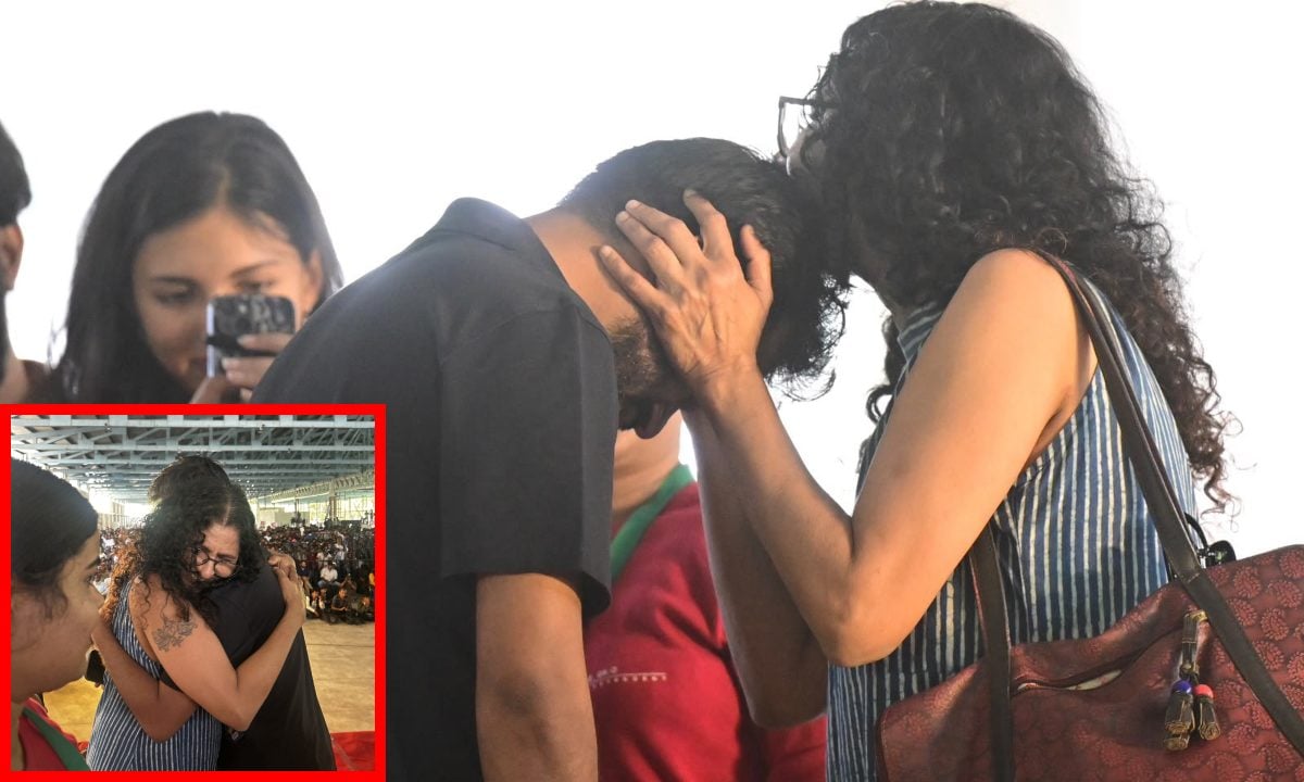 अभिजीत दीपके का महिला ने माथा चूमा, गले लगाई, दीपके इमोशनल होकर बोले- ‘मेरा नया परिवार…’