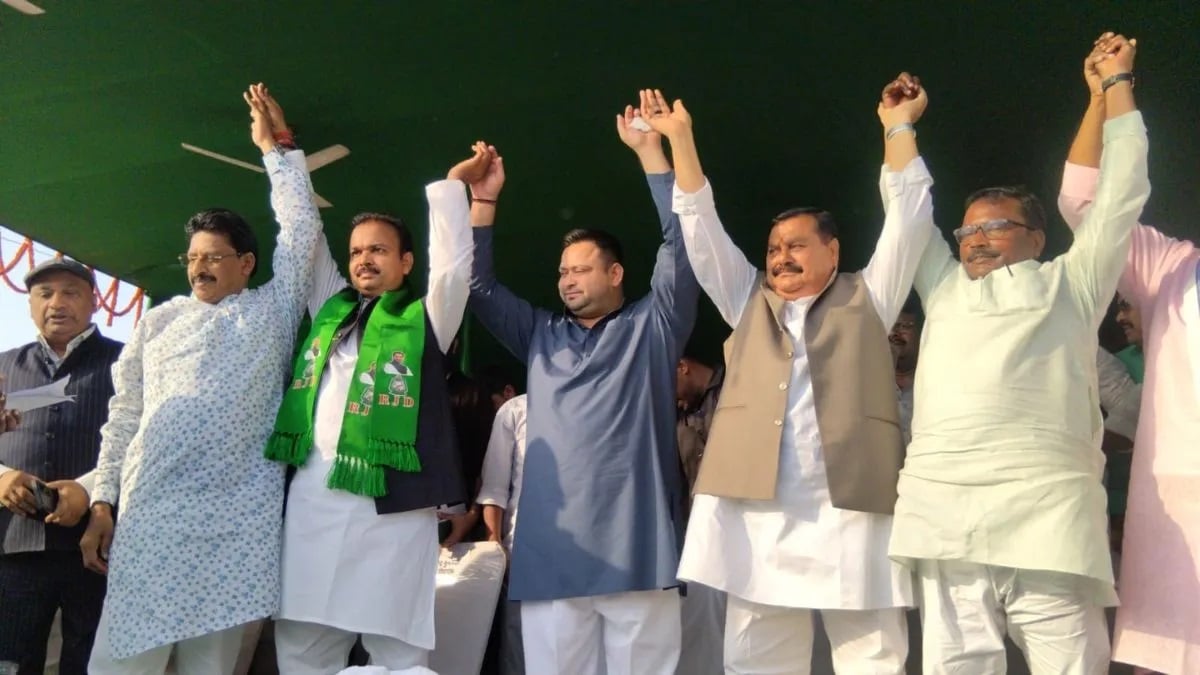 जदयू को बड़ा झटका: पूर्व विधायक अशोक सिंह राजद में शामिल, बोले- मैं घर वापस आया हूं…
