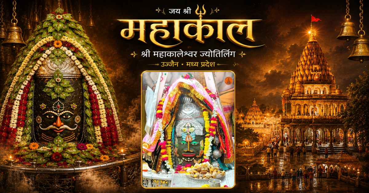 25 अक्टूबर महाकाल भस्म आरती: मस्तक पर त्रिपुंड-बिल्व पत्र, शीश पर पुष्पमाला से बाबा का श्रृंगार, यहां कीजिए दर्शन