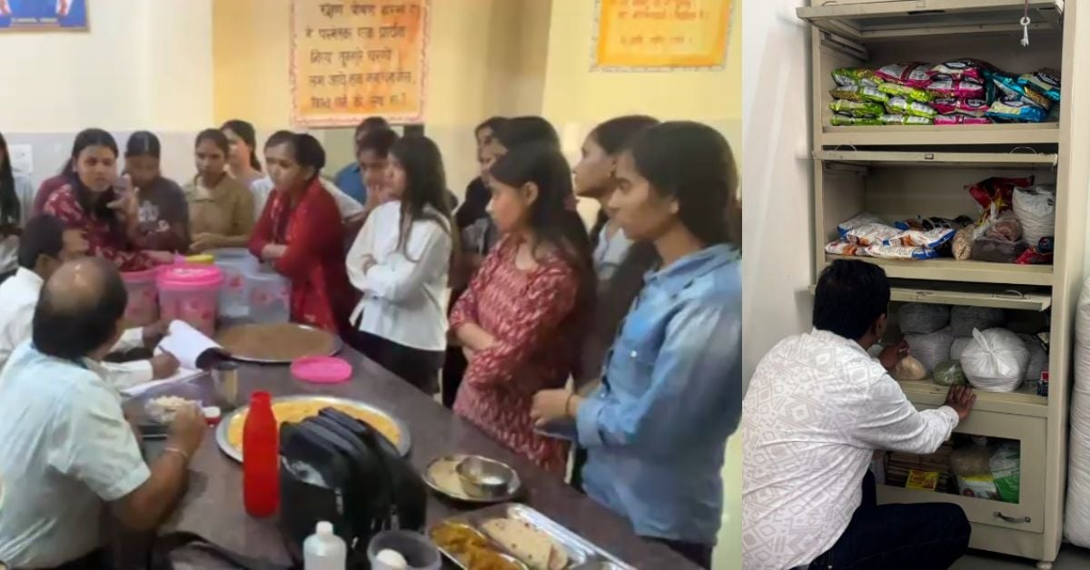 गंदे पानी और इल्ली वाला खाना! भोपाल के कन्या छात्रावास में मचा बवाल, खाद्य सुरक्षा टीम ने लिए नमूने